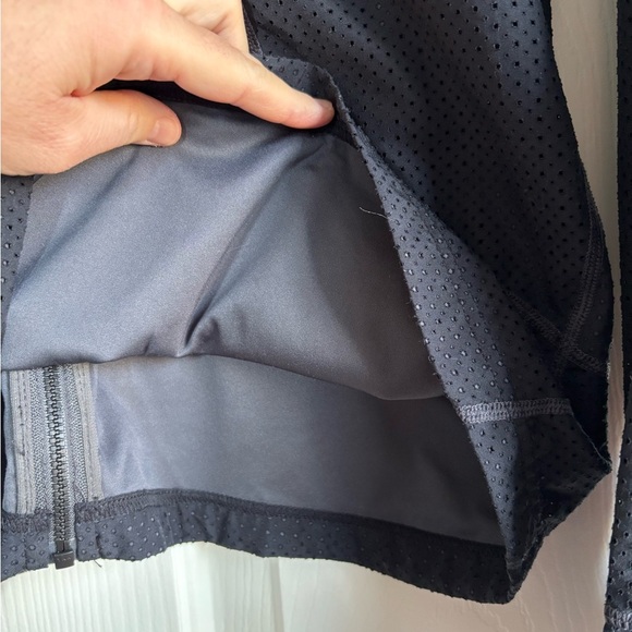 MARMOT Womens Full Zip Jacket Small Black Perforated Lightweight Running Outdoor - Picture 8 of 13